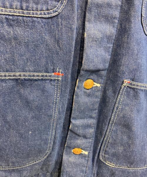 Wrangler（ラングラー）Wrangler (ラングラー) ブランケット付カバーオール インディゴ サイズ:38の古着・服飾アイテム