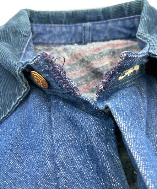 Wrangler（ラングラー）Wrangler (ラングラー) ブランケット付カバーオール インディゴ サイズ:38の古着・服飾アイテム