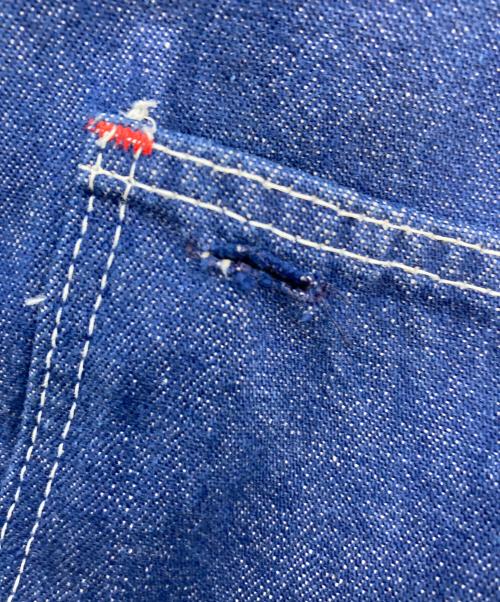 Wrangler（ラングラー）Wrangler (ラングラー) ブランケット付カバーオール インディゴ サイズ:38の古着・服飾アイテム