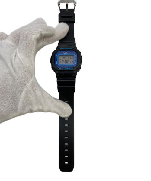 CASIO（カシオ）CASIO (カシオ) ANA (アナ) デジタルウォッチ/G-SHOCK ブラック×ブルーの古着・服飾アイテム