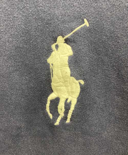 POLO RALPH LAUREN（ポロ・ラルフローレン）POLO RALPH LAUREN (ポロ・ラルフローレン) ビックポニー刺繍裏地サーマルパーカー ネイビー サイズ:XLの古着・服飾アイテム