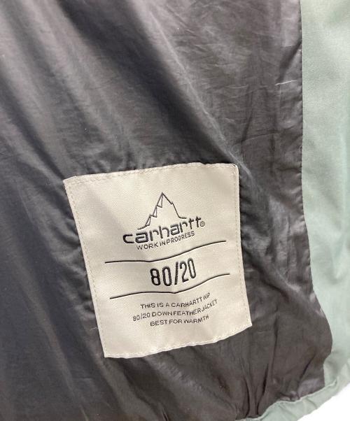Carhartt WIP（カーハート ワーク イン プログレス）Carhartt WIP (カーハート ワーク イン プログレス) DANVILLE JACKET グリーン サイズ:Mの古着・服飾アイテム