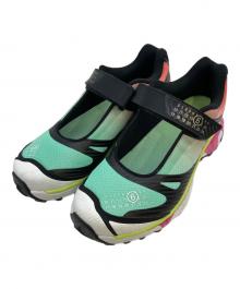 SALOMON×MM6 Maison Margiela（サロモン×エムエムシックスメゾンマルジェラ）の古着「XT-Mary Jane 'Ginger Electric Green'」｜ブラック