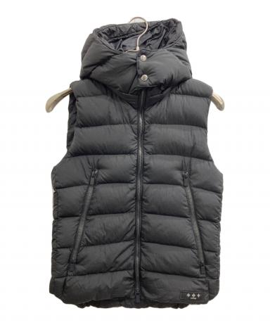中古・古着通販】TATRAS (タトラス) CURONEダウンベスト ブラック