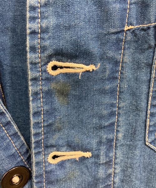 RRL（ダブルアールエル）RRL (ダブルアールエル) BERNERD INDIGO/ バーナード　インディゴ　ベスト インディゴ サイズ:Sの古着・服飾アイテム