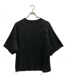 ROTOL（ロトル）の古着「CROSS MESH TEE」｜ブラック