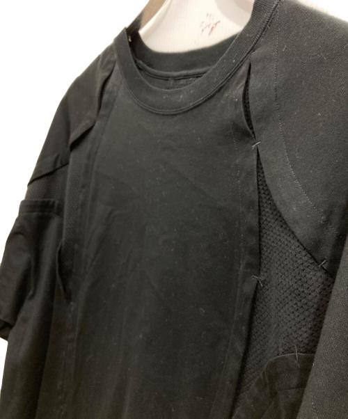 ROTOL（ロトル）ROTOL (ロトル) CROSS MESH TEE ブラック サイズ:3の古着・服飾アイテム
