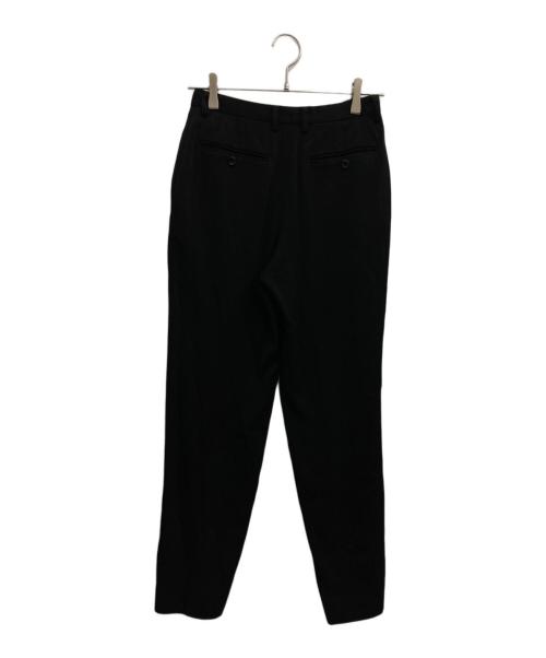 ISSEY MIYAKE（イッセイミヤケ）ISSEY MIYAKE (イッセイミヤケ) ウールスラックス ブラック サイズ:Sの古着・服飾アイテム