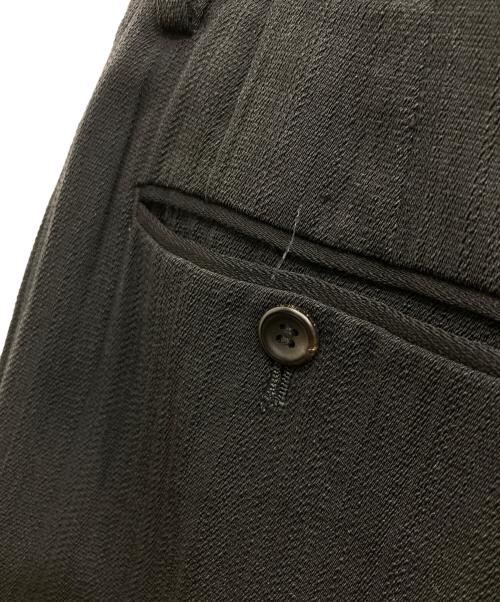 ISSEY MIYAKE（イッセイミヤケ）ISSEY MIYAKE (イッセイミヤケ) ウールスラックス ブラック サイズ:Sの古着・服飾アイテム