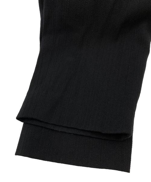 ISSEY MIYAKE（イッセイミヤケ）ISSEY MIYAKE (イッセイミヤケ) ウールスラックス ブラック サイズ:Sの古着・服飾アイテム