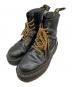 Dr.Martens（ドクターマーチン）の古着「JADON8ホールブーツ」｜ブラック