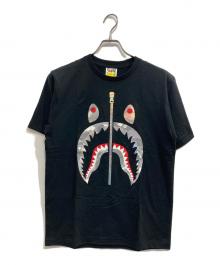 A BATHING APE（アベイシングエイプ）の古着「シャークTシャツ」｜ブラック