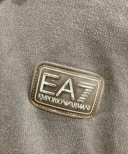 EA7（イーエーセブン）EA7 (イーエーセブン) ナイロン切替ジップパーカー グレー サイズ:Sの古着・服飾アイテム