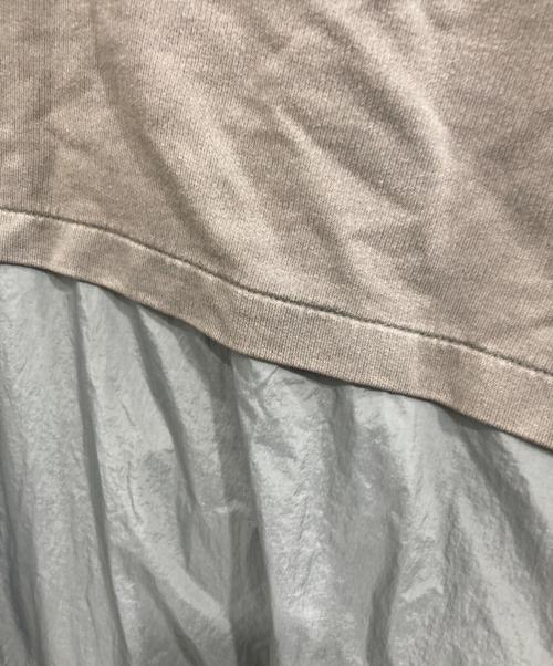EA7（イーエーセブン）EA7 (イーエーセブン) ナイロン切替ジップパーカー グレー サイズ:Sの古着・服飾アイテム