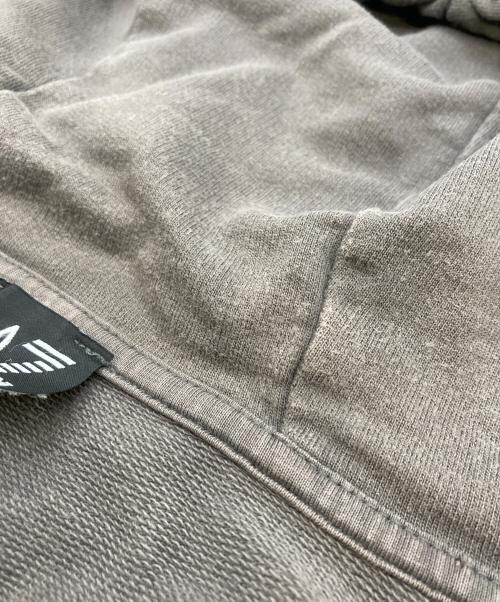EA7（イーエーセブン）EA7 (イーエーセブン) ナイロン切替ジップパーカー グレー サイズ:Sの古着・服飾アイテム