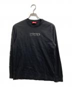 DIESELディーゼル）の古着「T-MUST-LS-L4 ロングスリーブTシャツ」｜ブラック
