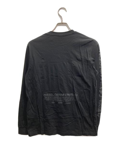 DIESEL（ディーゼル）DIESEL (ディーゼル) T-MUST-LS-L4 ロングスリーブTシャツ ブラック サイズ:XSの古着・服飾アイテム