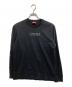 DIESEL（ディーゼル）の古着「T-MUST-LS-L4 ロングスリーブTシャツ」｜ブラック