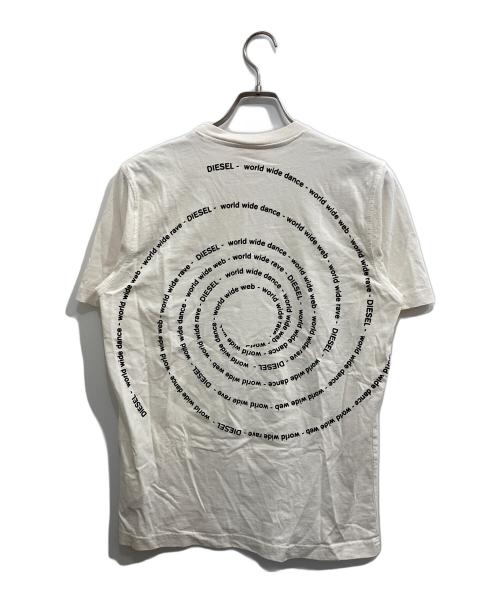 DIESEL（ディーゼル）DIESEL (ディーゼル) T-JUST-L8 Tシャツ ホワイト サイズ:XSの古着・服飾アイテム