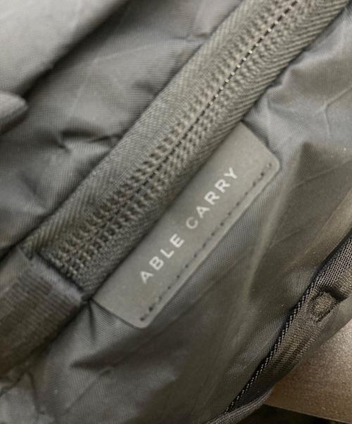 ABLE CARRY（エイブルキャリー）ABLE CARRY (エイブルキャリー) MAX EDC X-PAC ブラック/Tarmac Blackの古着・服飾アイテム
