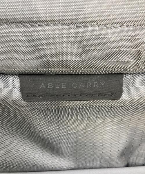 ABLE CARRY（エイブルキャリー）ABLE CARRY (エイブルキャリー) MAX EDC X-PAC ブラック/Tarmac Blackの古着・服飾アイテム