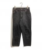 LEVI'Sリーバイス）の古着「550RELAXED FIT TAPERED LEGデニムパンツ」｜ブラック