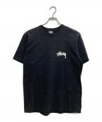 stussyステューシー）の古着「Chain-Link TEE」｜ブラック