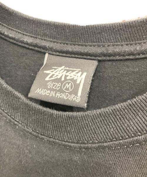 stussy（ステューシー）stussy (ステューシー) Chain-Link TEE ブラック サイズ:Mの古着・服飾アイテム