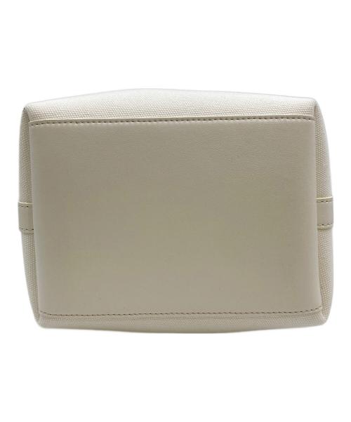 VASIC（ヴァジック）VASIC (ヴァジック) キャンバス ハンドバッグ / BOND MINI CANVAS ホワイトの古着・服飾アイテム