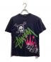 stussy（ステューシー）の古着「スカルクラウンetcTEE/プリントTシャツ」｜ネイビー
