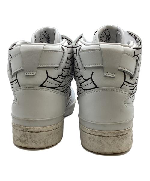 adidas（アディダス）adidas (アディダス) JEREMY SCOTT (ジェレミー スコット) ハイカットスニーカー ホワイト サイズ:26.5cm/US8.5/UK8/EU42の古着・服飾アイテム