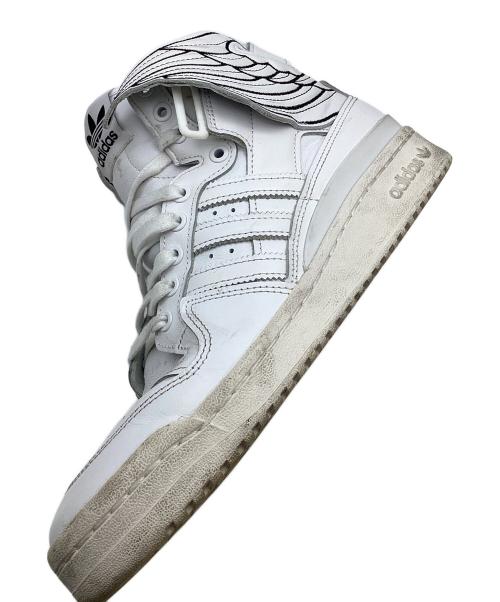 adidas（アディダス）adidas (アディダス) JEREMY SCOTT (ジェレミー スコット) ハイカットスニーカー ホワイト サイズ:26.5cm/US8.5/UK8/EU42の古着・服飾アイテム