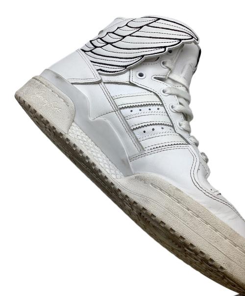 adidas（アディダス）adidas (アディダス) JEREMY SCOTT (ジェレミー スコット) ハイカットスニーカー ホワイト サイズ:26.5cm/US8.5/UK8/EU42の古着・服飾アイテム