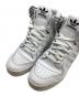 中古・古着 adidas (アディダス) JEREMY SCOTT (ジェレミー スコット) ハイカットスニーカー ホワイト サイズ:26.5cm/US8.5/UK8/EU42：20000円