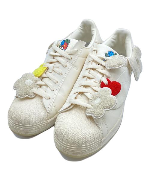 adidas（アディダス）adidas (アディダス) melting sadness (メルティング サッドネス) ローカットスニーカー アイボリー サイズ:US9 / UK8 1/2 /27.0の古着・服飾アイテム