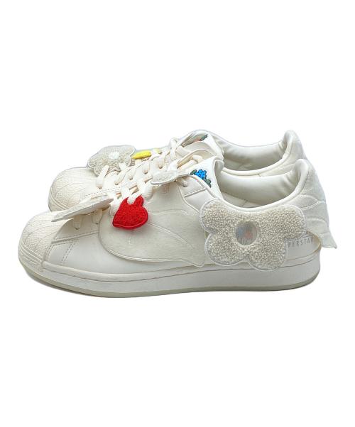 adidas（アディダス）adidas (アディダス) melting sadness (メルティング サッドネス) ローカットスニーカー アイボリー サイズ:US9 / UK8 1/2 /27.0の古着・服飾アイテム