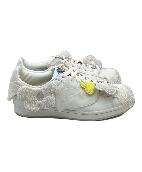 adidas（アディダス）adidas (アディダス) melting sadness (メルティング サッドネス) ローカットスニーカー アイボリー サイズ:US9 / UK8 1/2 /27.0の古着・服飾アイテム