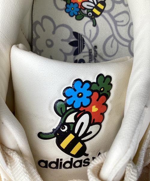 adidas（アディダス）adidas (アディダス) melting sadness (メルティング サッドネス) ローカットスニーカー アイボリー サイズ:US9 / UK8 1/2 /27.0の古着・服飾アイテム