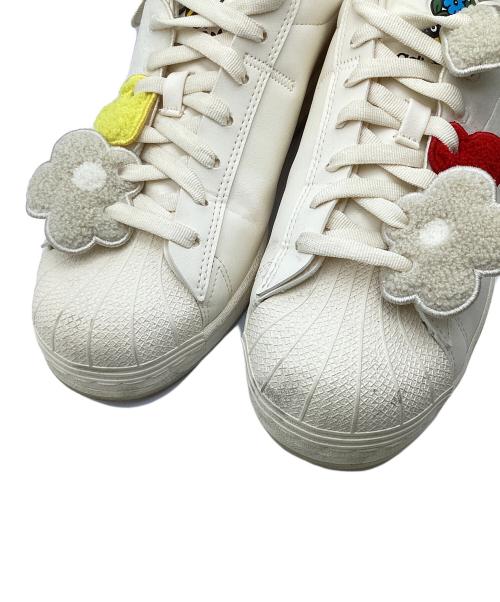 adidas（アディダス）adidas (アディダス) melting sadness (メルティング サッドネス) ローカットスニーカー アイボリー サイズ:US9 / UK8 1/2 /27.0の古着・服飾アイテム