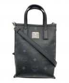 MCMエムシーエム）の古着「Aren Crossbody Bag in Visetos」｜ブラック