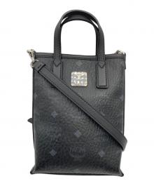 MCM（エムシーエム）の古着「Aren Crossbody Bag in Visetos」｜ブラック