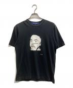 JUNYA WATANABE MANジュンヤワタナベマン）の古着「DAZEDプリントTシャツ」｜ブラック