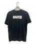 JUNYA WATANABE MAN (ジュンヤワタナベマン) DAZEDプリントTシャツ ブラック サイズ:S：5000円