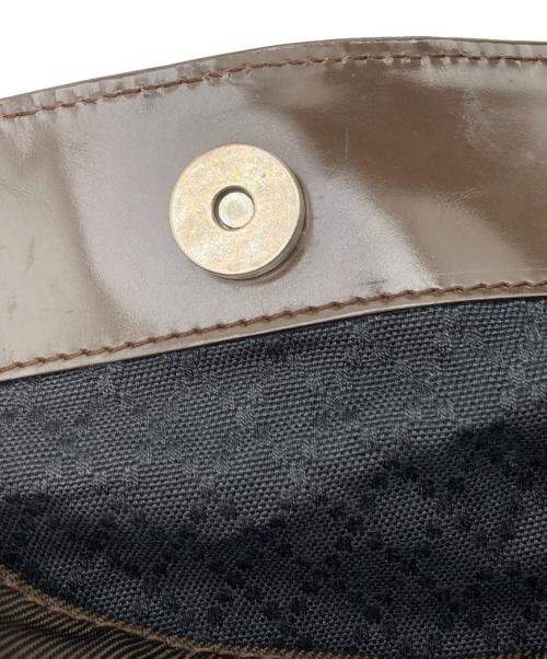 GUCCI（グッチ）GUCCI (グッチ) 2WAYバッグ ブラウンの古着・服飾アイテム
