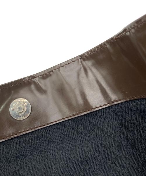 GUCCI（グッチ）GUCCI (グッチ) 2WAYバッグ ブラウンの古着・服飾アイテム