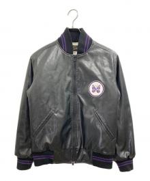 Needles（ニードルズ）の古着「Award Jacket-Faux Leather」｜ブラック