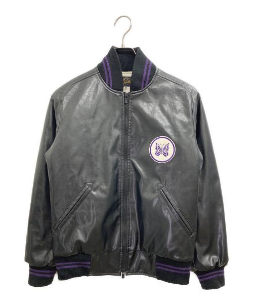 Needles（ニードルズ）Needles (ニードルズ) Award Jacket-Faux Leather ブラック サイズ:XSの古着・服飾アイテム