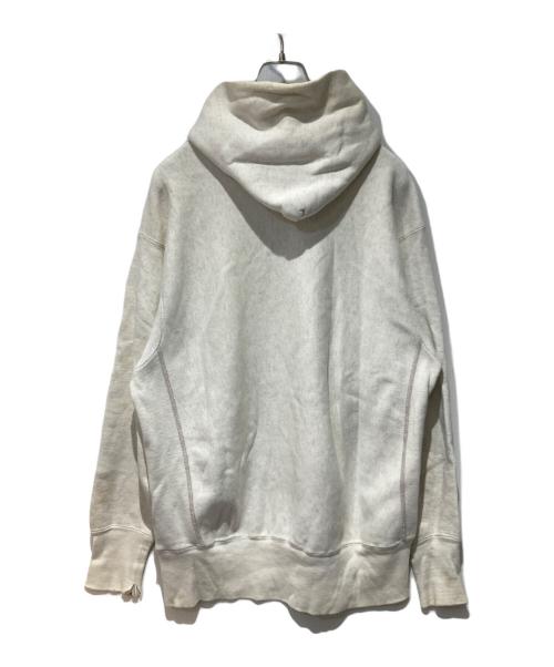 Champion REVERSE WEAVE（チャンピオン リバース ウィーブ）Champion REVERSE WEAVE (チャンピオン リバース ウィーブ) ヴィンテージプリントパーカー グレー サイズ:XLの古着・服飾アイテム