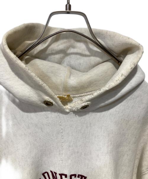 Champion REVERSE WEAVE（チャンピオン リバース ウィーブ）Champion REVERSE WEAVE (チャンピオン リバース ウィーブ) ヴィンテージプリントパーカー グレー サイズ:XLの古着・服飾アイテム