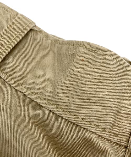 USMC（ユーエスエムシー）USMC (ユーエスエムシー) フラップポケット付コットンチノトラウザーズ ベージュ サイズ:W32×L33の古着・服飾アイテム